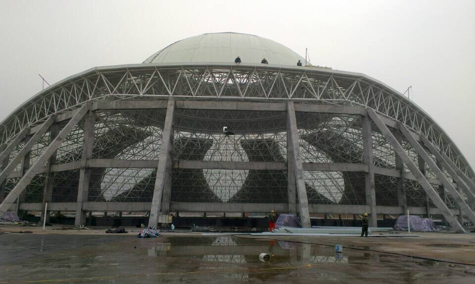 大理温泉馆网架工程